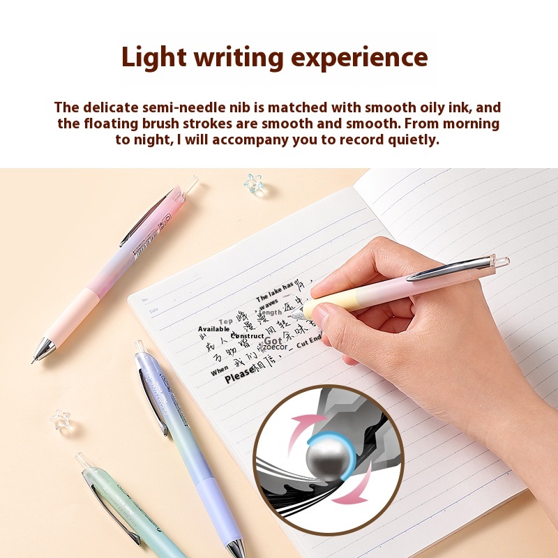 Pentel FLOATUNE Gradient Gel P - Pentel Pen Energel ulasan dan harga