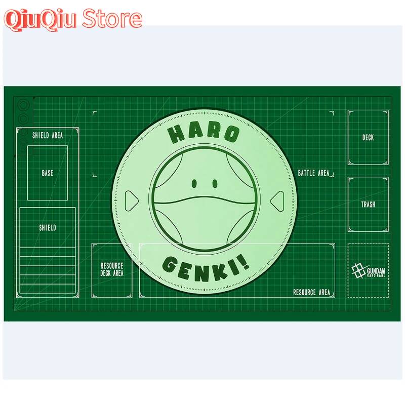 DIY Gundam Card Game Play Mat  - Door Mat Blank ulasan dan harga