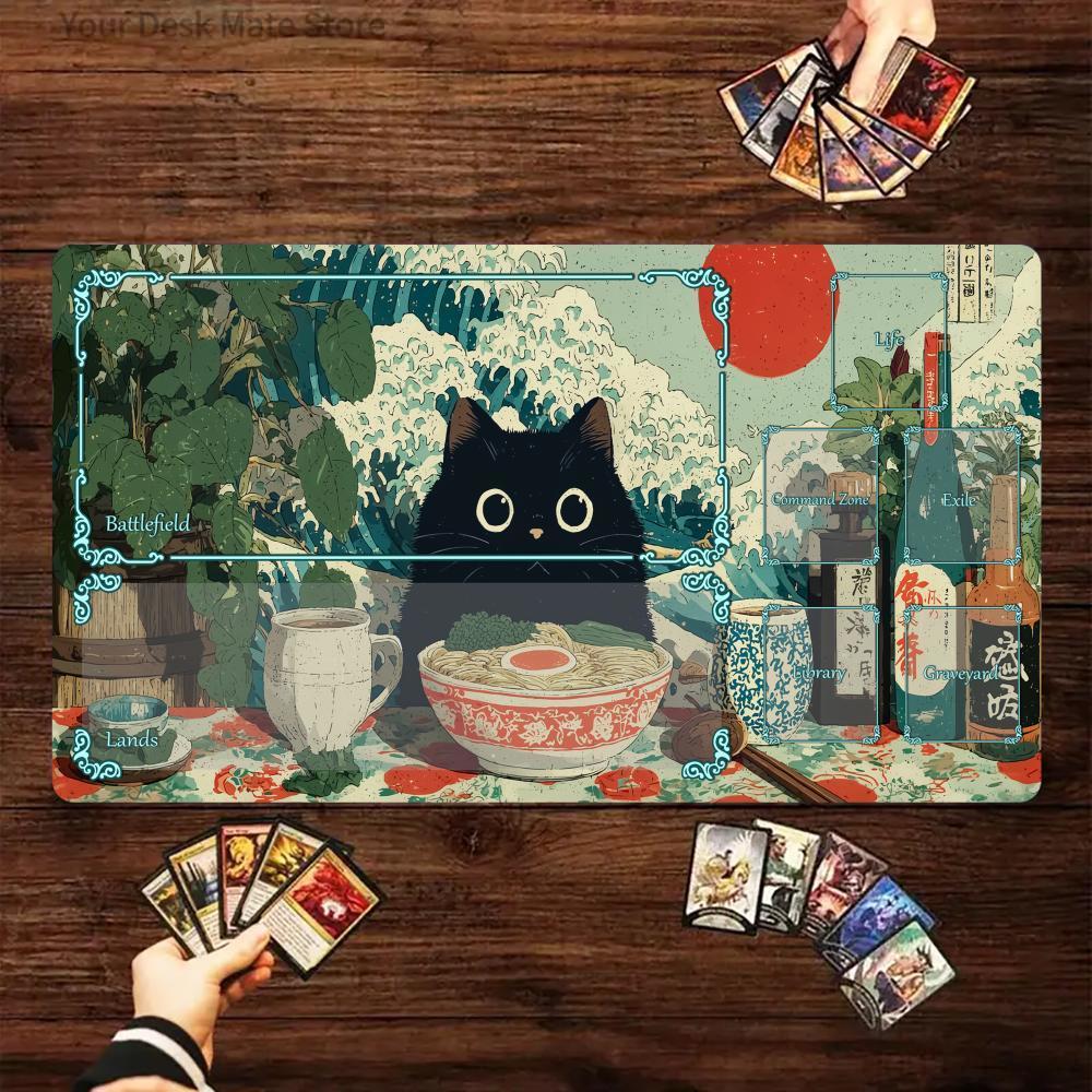 Magic Card Battle Mat Ukiyo-e  - Door Mat Blank ulasan dan harga
