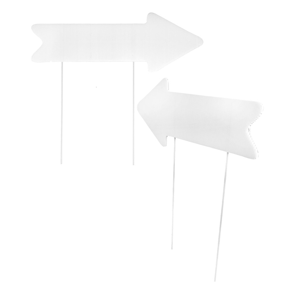 2Pcs Blank Yard Sign Corrugate - Yard Sign Blank ulasan dan harga