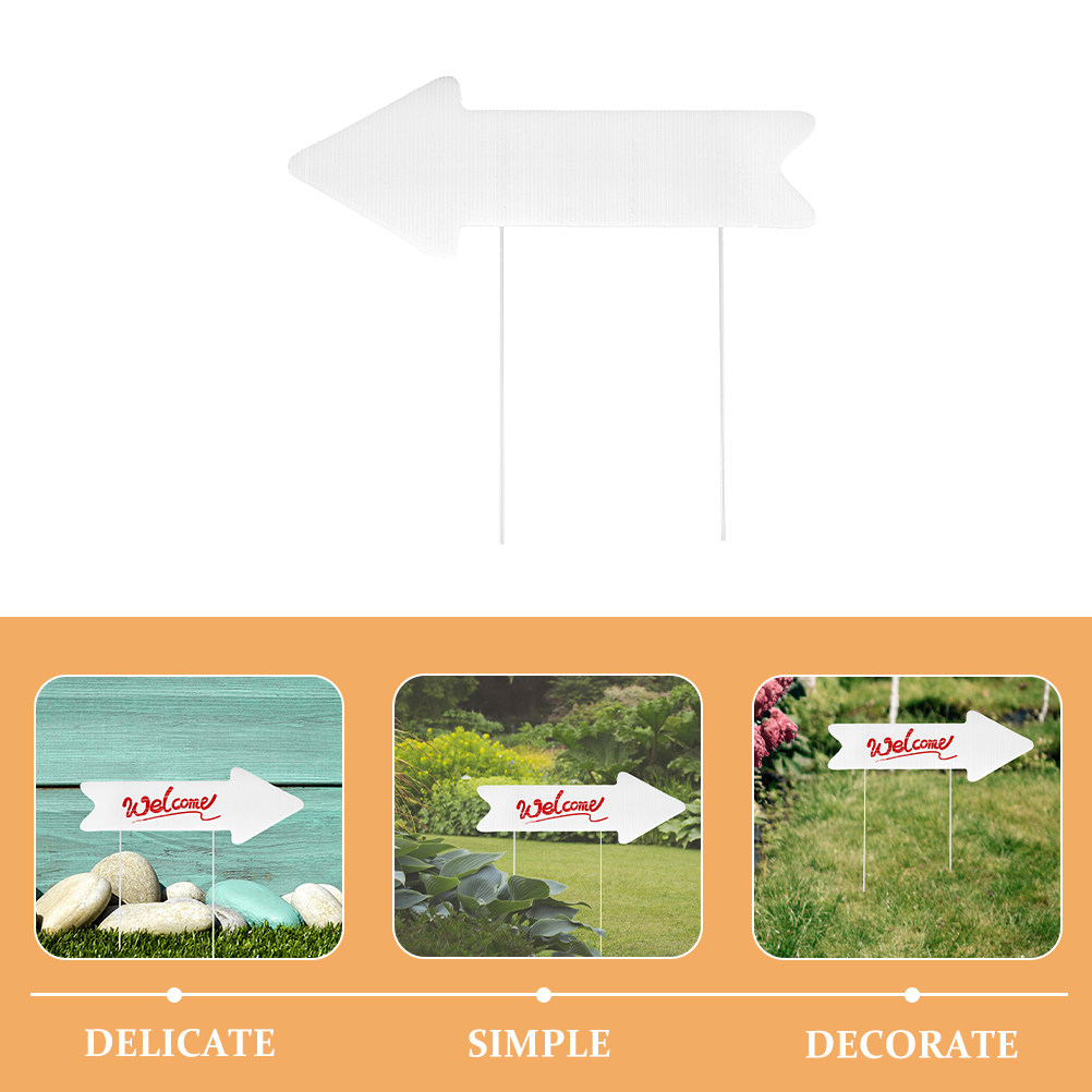2Pcs Blank Yard Sign Corrugate - Yard Sign Blank ulasan dan harga