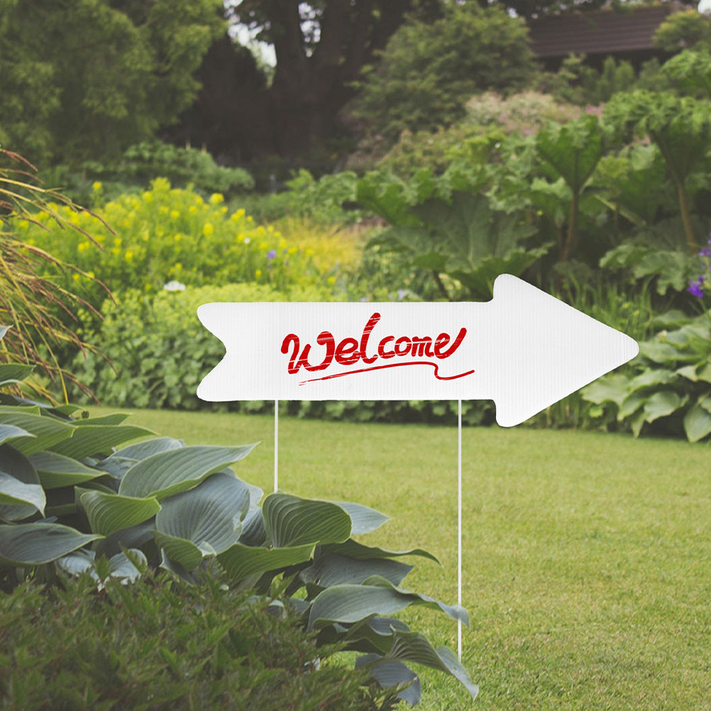 2Pcs Blank Yard Sign Corrugate - Yard Sign Blank ulasan dan harga