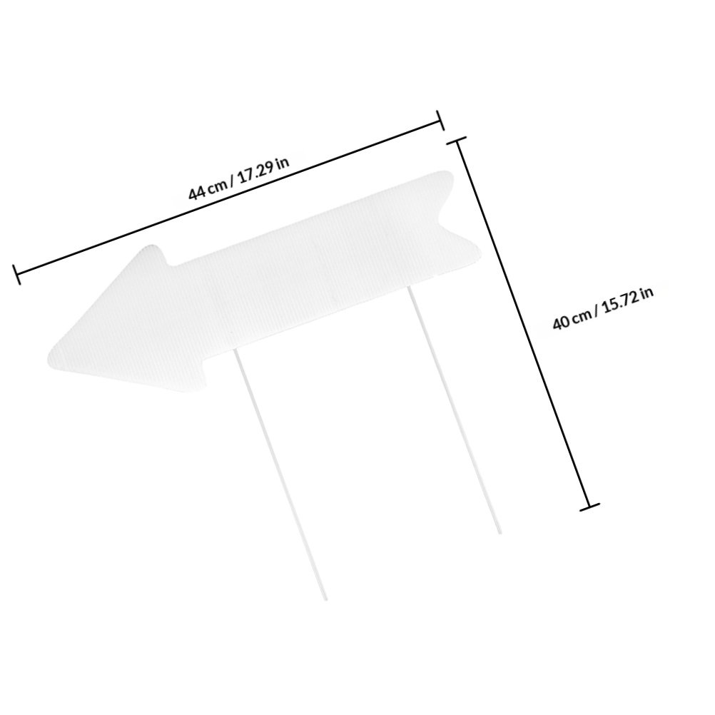 2Pcs Blank Yard Sign Corrugate - Yard Sign Blank ulasan dan harga